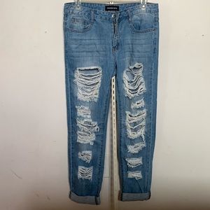 Fashion Nova boyfriend Jeans
